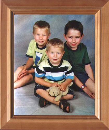 Adam, Jamie and Charlie