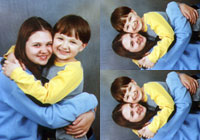 2nd pose 5 x 7 amd two 5 x 3.5